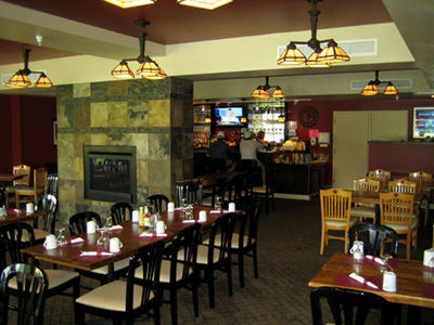 Hawks Eye Clubhouse Condos Bellaire Restaurant bilde